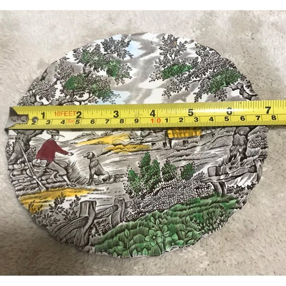 Myott The Hunter Salad Bread Dessert Plate Set Of 6 Made In England 6.5" - Picture 4 of 6